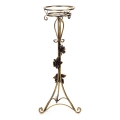 Flower stand 95x38 cm gold