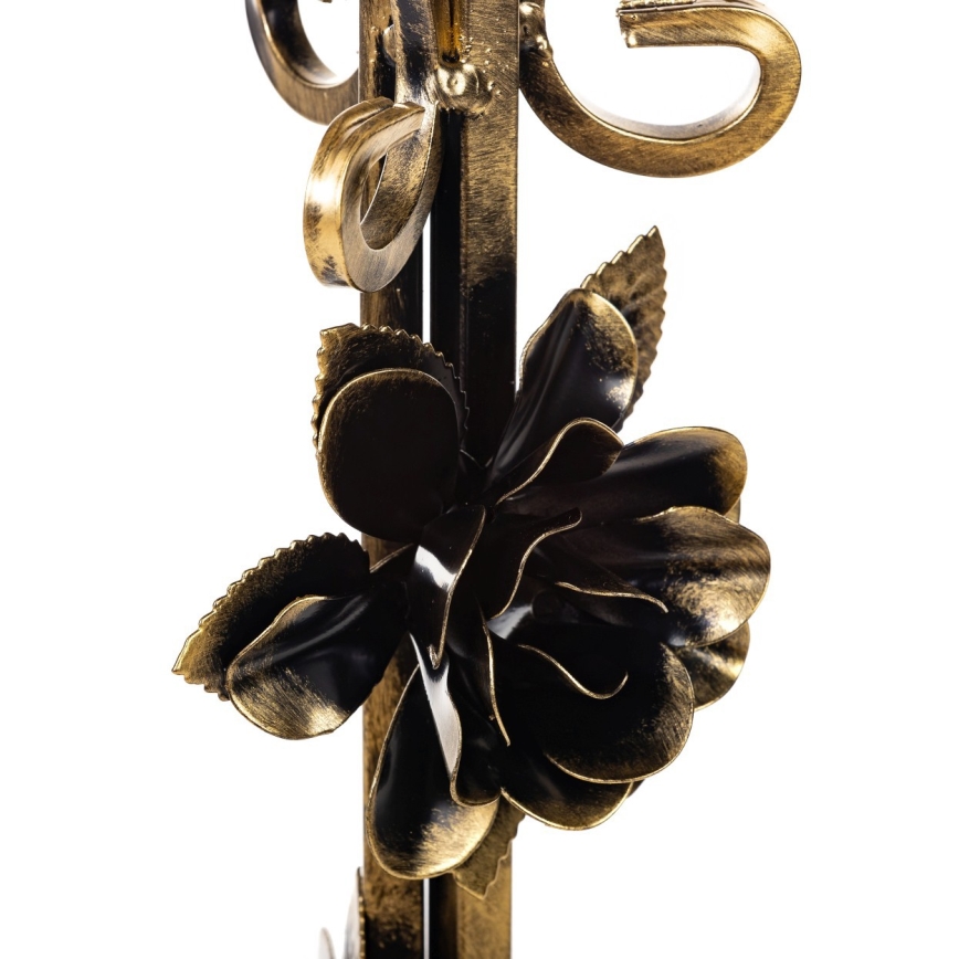 Flower stand 95x38 cm gold