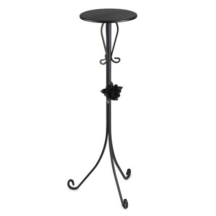 Flower stand 95x39 cm black