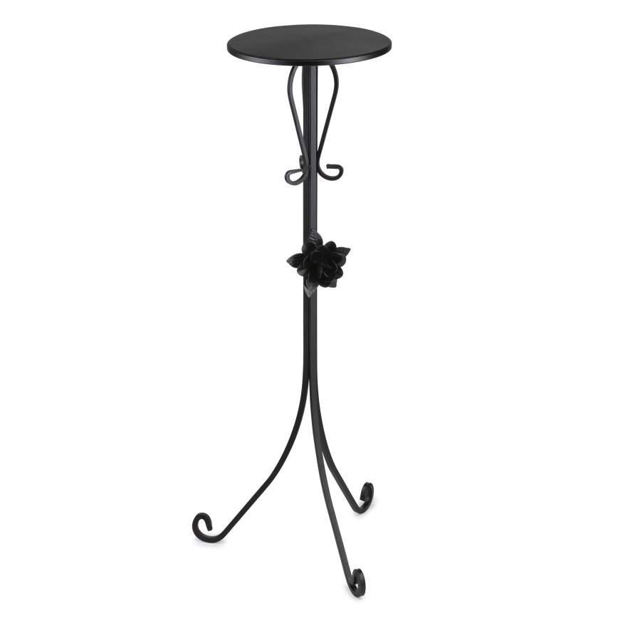 Flower stand 95x39 cm black