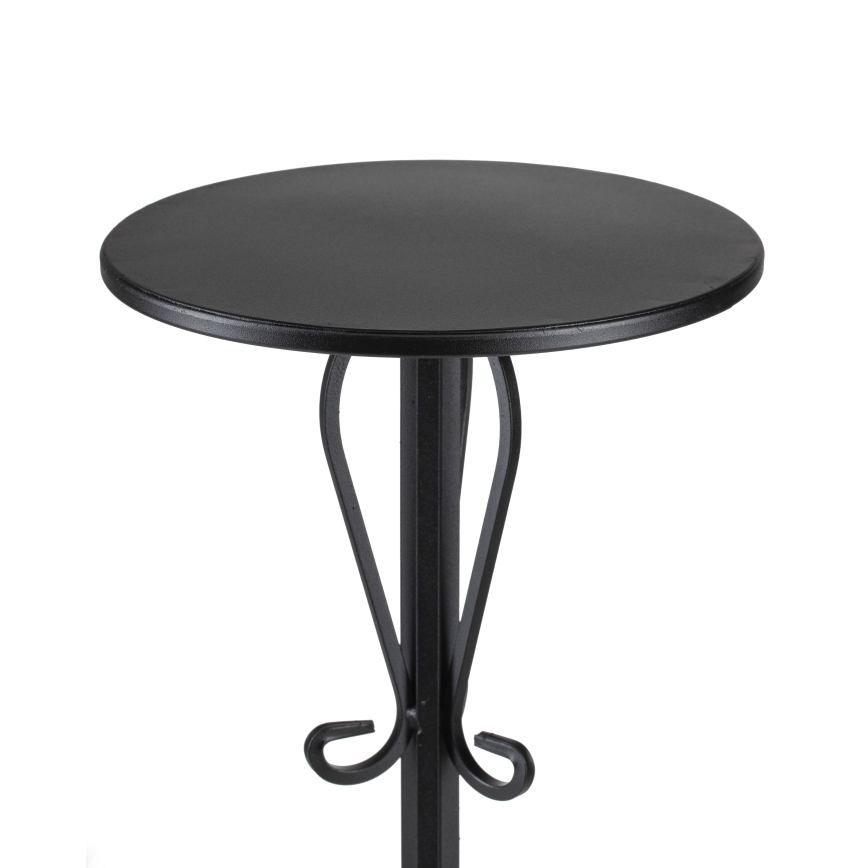 Flower stand 95x39 cm black