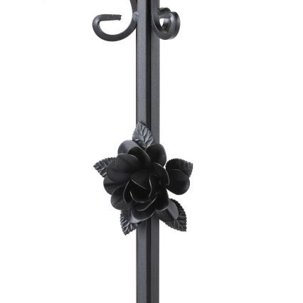 Flower stand 95x39 cm black