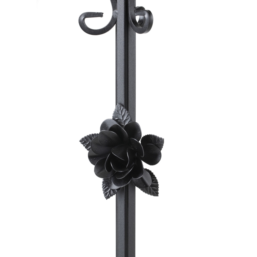 Flower stand 95x39 cm black