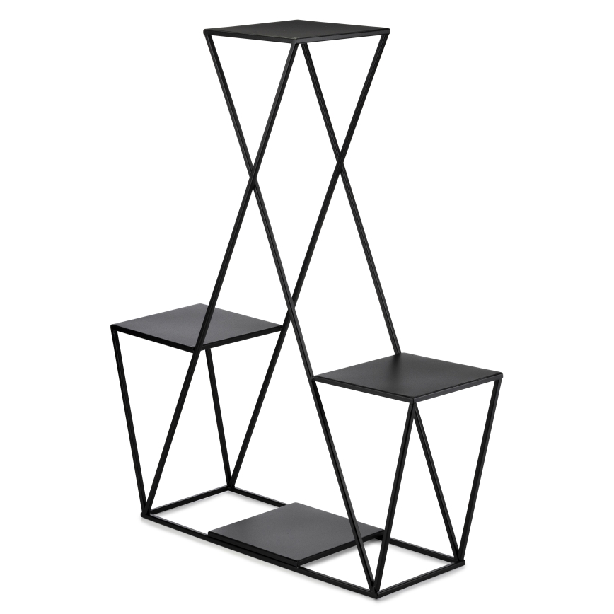 Flower stand 95x78 cm black