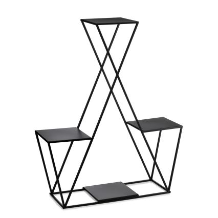 Flower stand 95x78 cm black