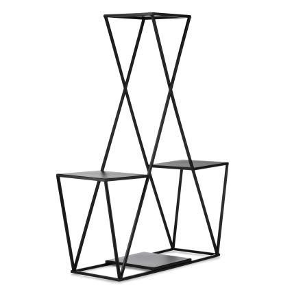 Flower stand 95x78 cm black