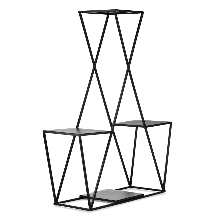 Flower stand 95x78 cm black