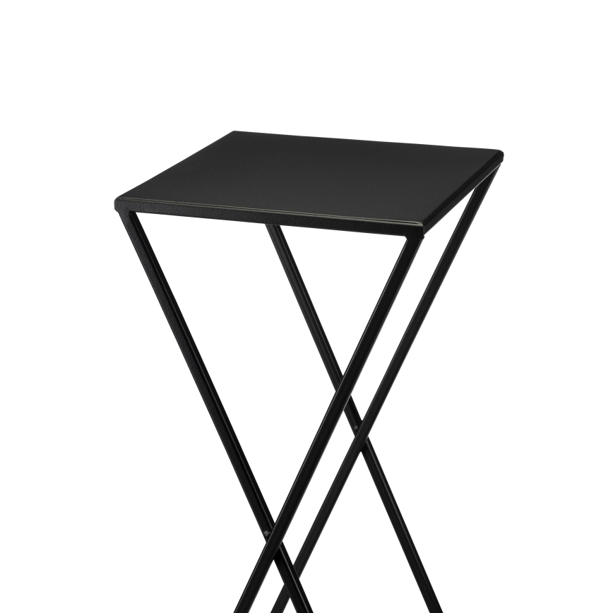 Flower stand 95x78 cm black