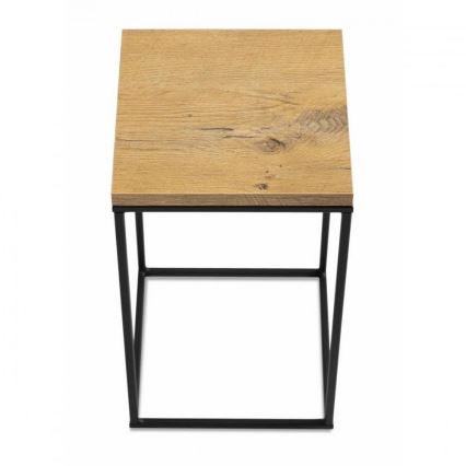 Flower stand BASICLOFT 40x24 black/brown