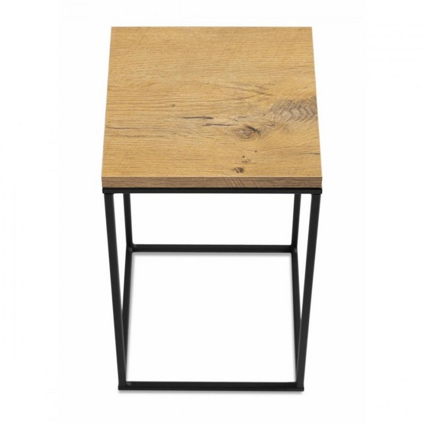 Flower stand BASICLOFT 40x24 black/brown