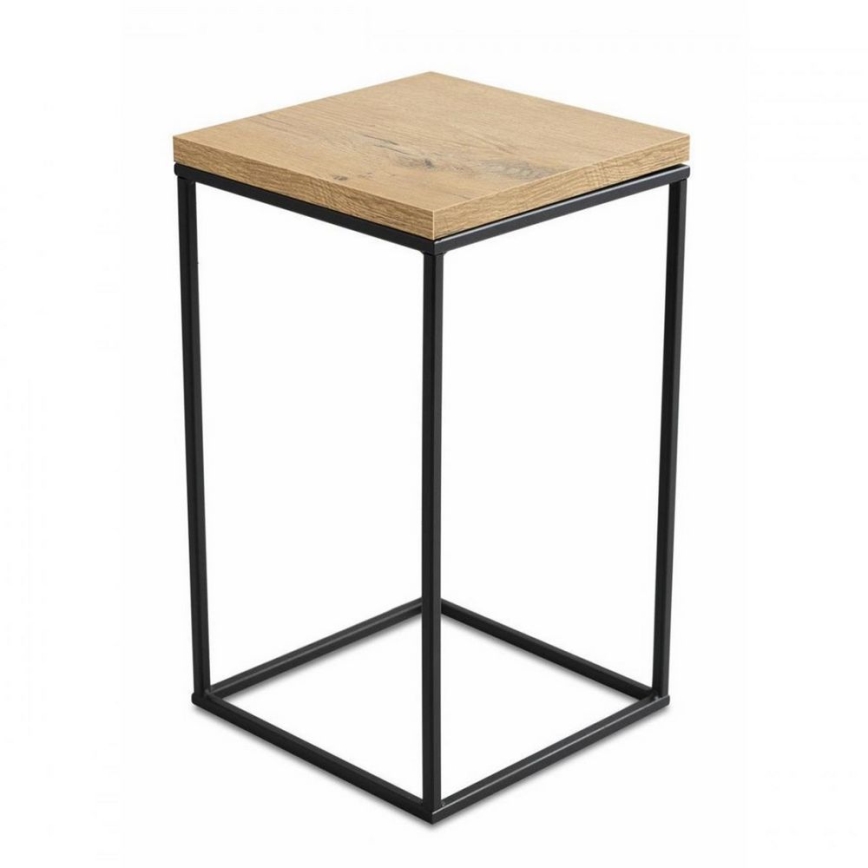 Flower stand BASICLOFT 40x24 black/brown