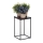 Flower stand BASICLOFT 40x24 black