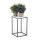 Flower stand BASICLOFT 40x24 white/black