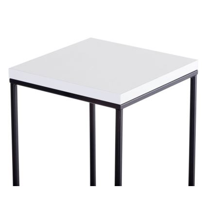 Flower stand BASICLOFT 40x24 white/black