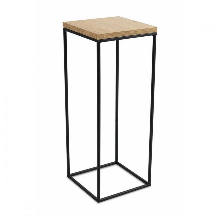 Flower stand BASICLOFT 60x24 black/brown