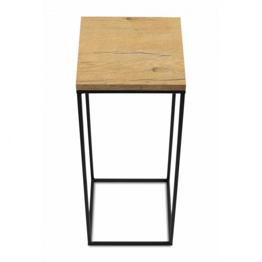 Flower stand BASICLOFT 60x24 black/brown