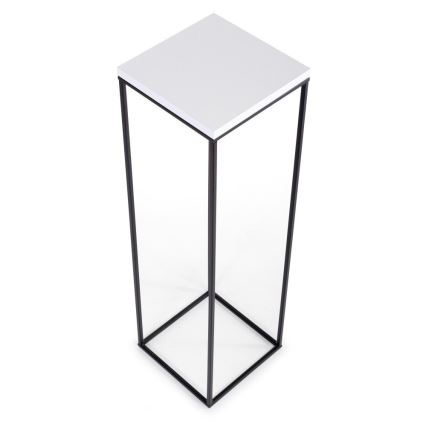 Flower stand BASICLOFT 80x24 black/white