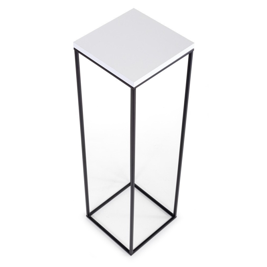 Flower stand BASICLOFT 80x24 black/white