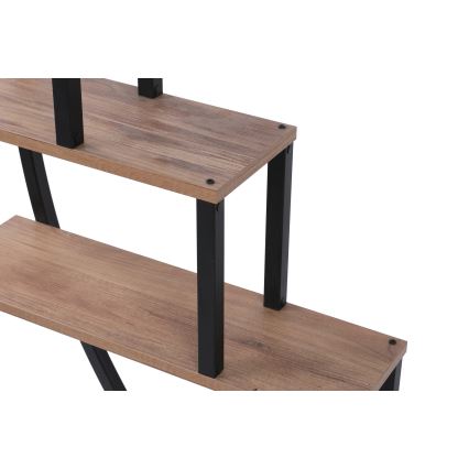 Flower stand GARDEN 180x85 cm brown/black
