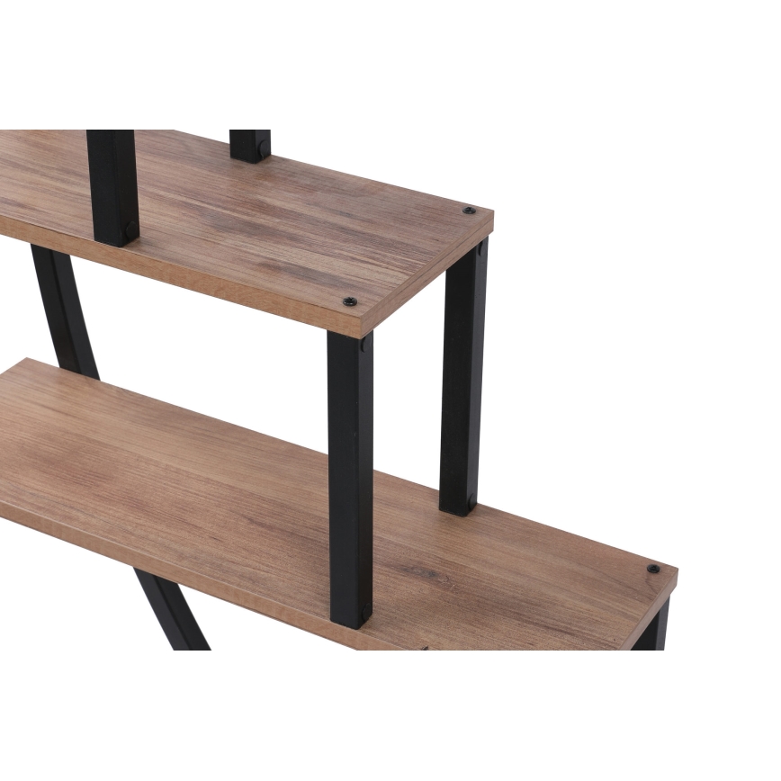Flower stand GARDEN 180x85 cm brown/black