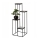Flower stand KASKADA 110x40 black