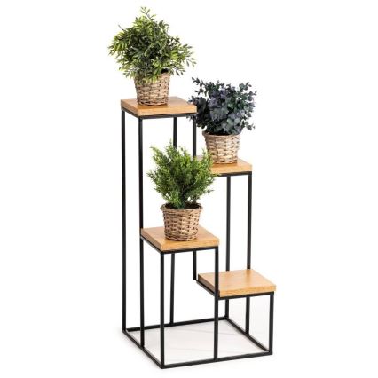 Flower stand KASKADA 70x34 black/brown