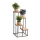 Flower stand KASKADA 70x34 black/brown