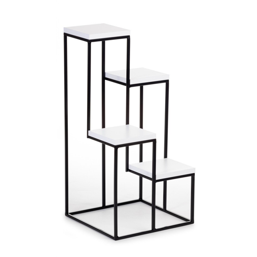 Flower stand KASKADA 70x34 black/white