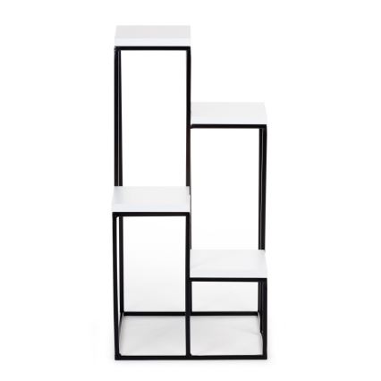 Flower stand KASKADA 70x34 black/white