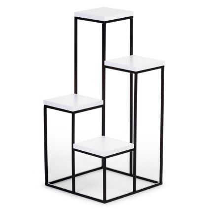 Flower stand KASKADA 70x34 black/white