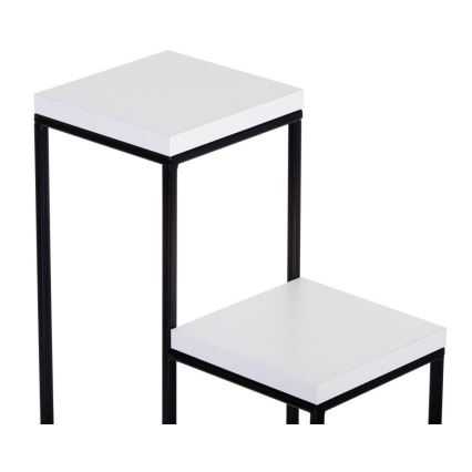 Flower stand KASKADA 70x34 black/white