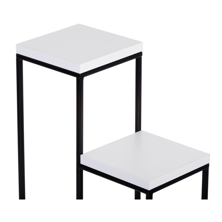 Flower stand KASKADA 70x34 black/white