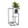Flower stand KASKADA 79x40 black/white