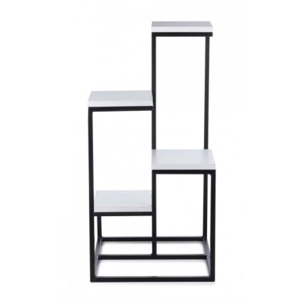 Flower stand KASKADA 79x40 black/white