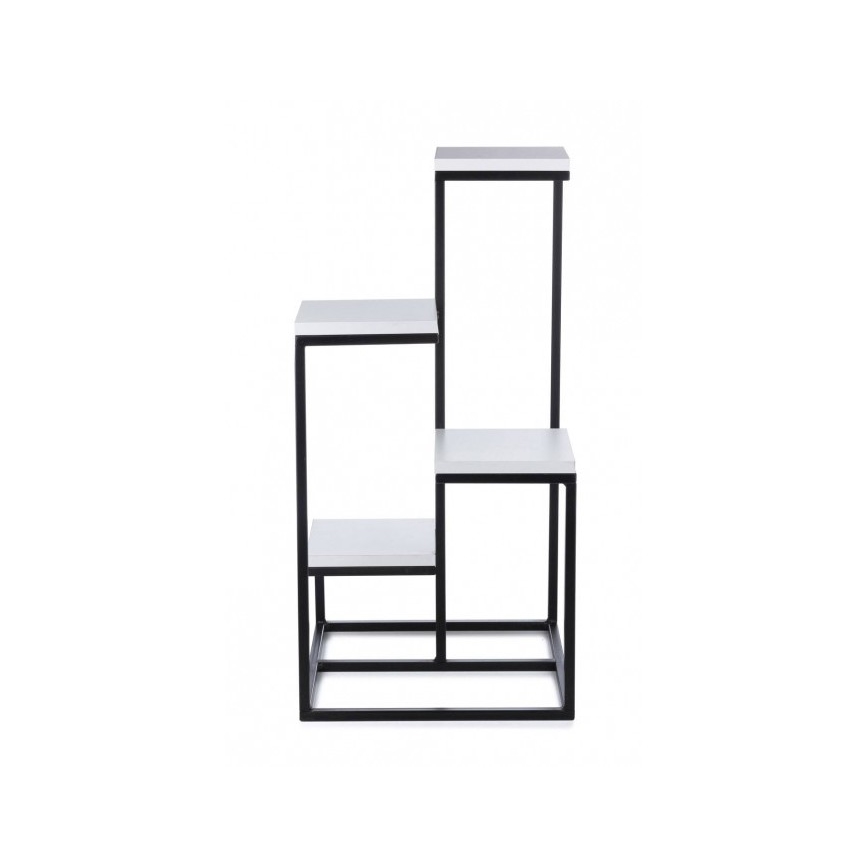 Flower stand KASKADA 79x40 black/white