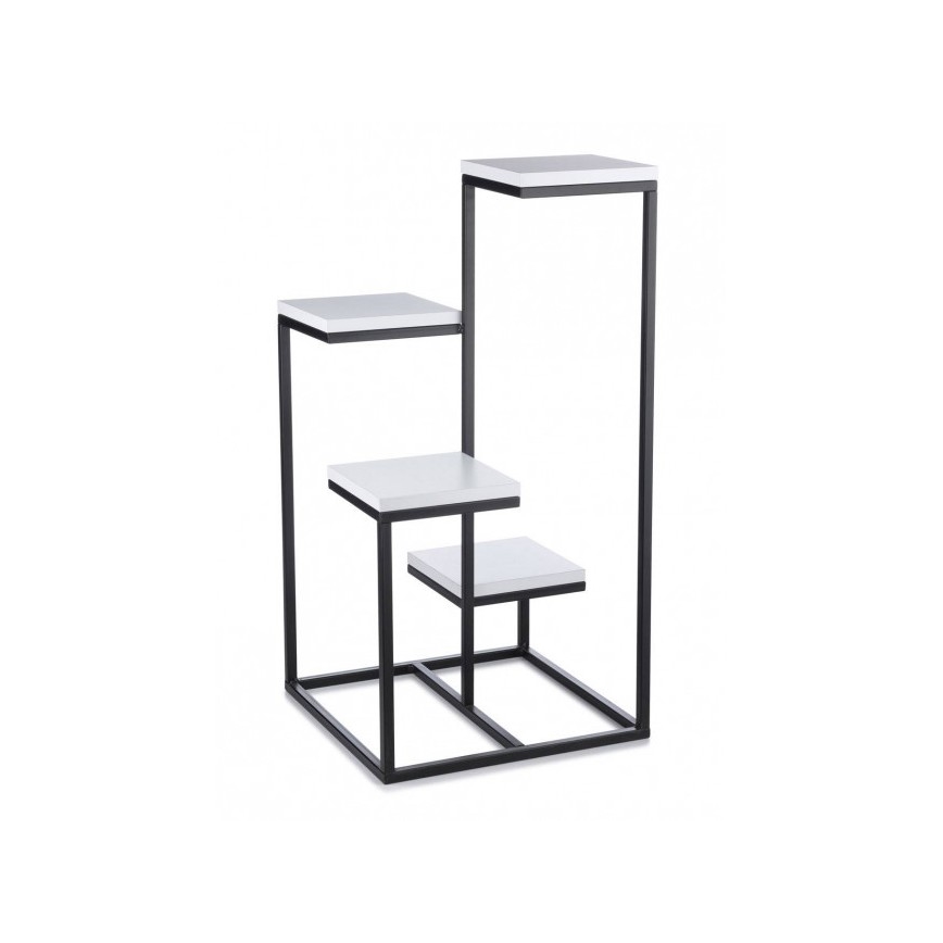 Flower stand KASKADA 79x40 black/white