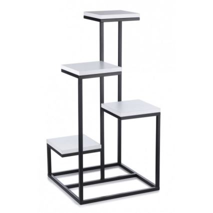 Flower stand KASKADA 79x40 black/white