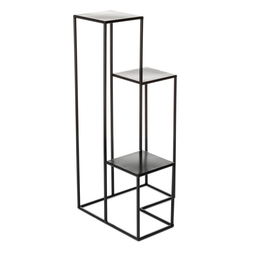 Flower stand KASKADA 85x40 cm black