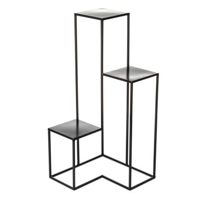 Flower stand KASKADA 85x40 cm black