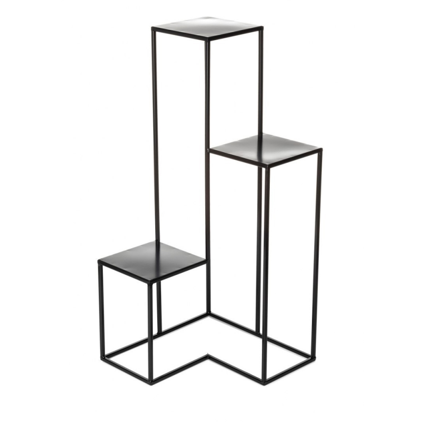 Flower stand KASKADA 85x40 cm black