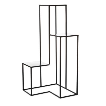 Flower stand KASKADA 85x40 cm black