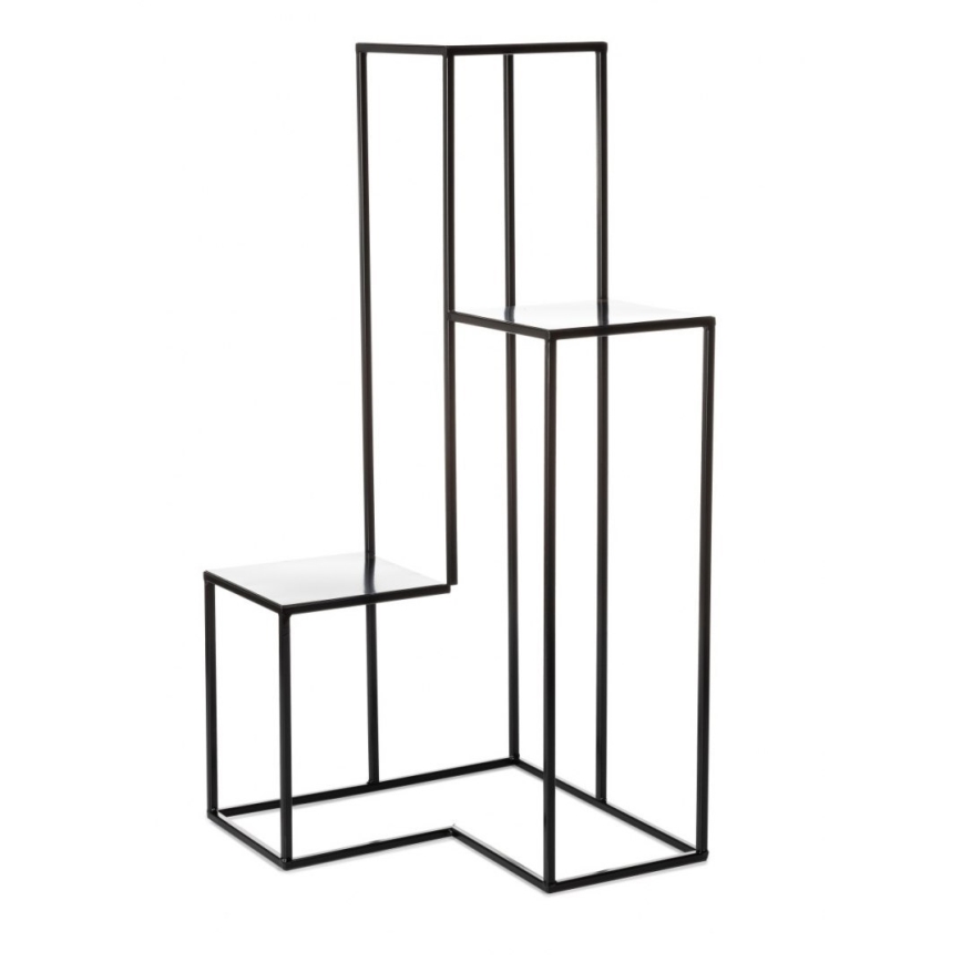 Flower stand KASKADA 85x40 cm black