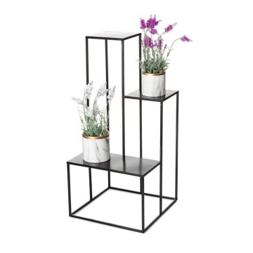 Flower stand KASKADA 85x40 cm black
