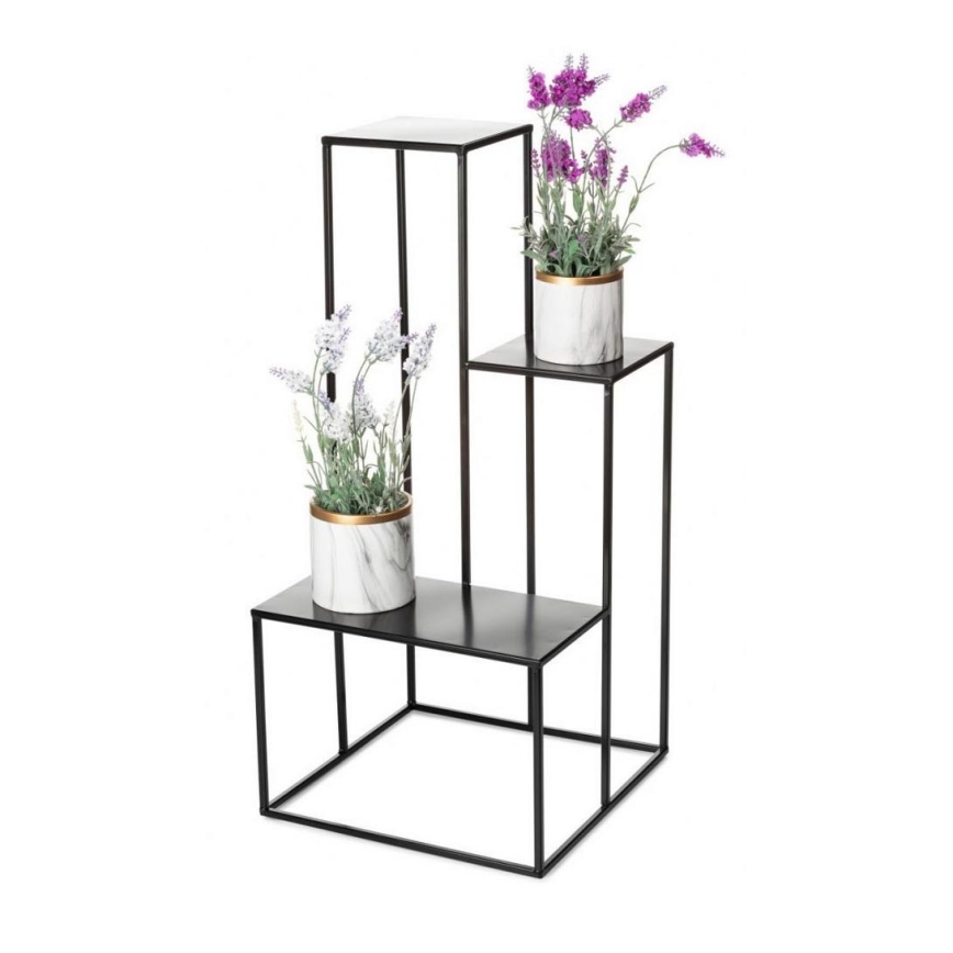 Flower stand KASKADA 85x40 cm black