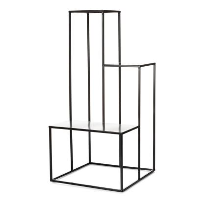 Flower stand KASKADA 85x40 cm black
