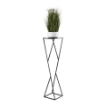 Flower stand LOFT 100x23,5 cm black