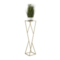 Flower stand LOFT 100x23,5 cm gold