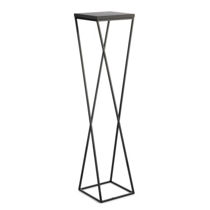 Flower stand LOFT 100x24 cm black