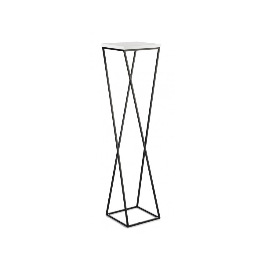 Flower stand LOFT 100x24 cm black/white