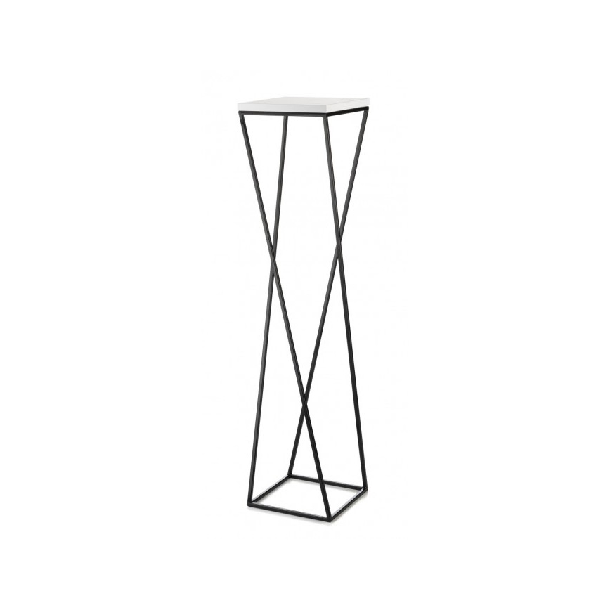 Flower stand LOFT 100x24 cm black/white